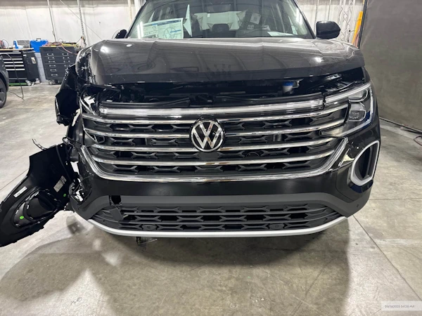 VW Damaged Bumper